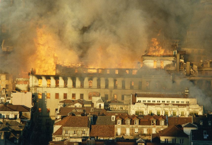 CHIADO a arder 1988