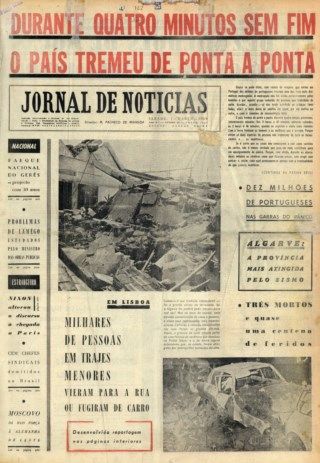 1969 - SISMO EM PORTUGAL