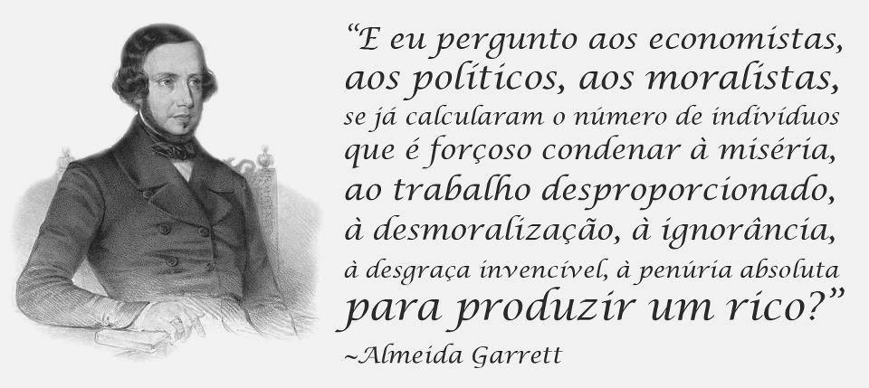 VISCONDE DE ALMEIDA GARRETT - o teatro em Portugal
