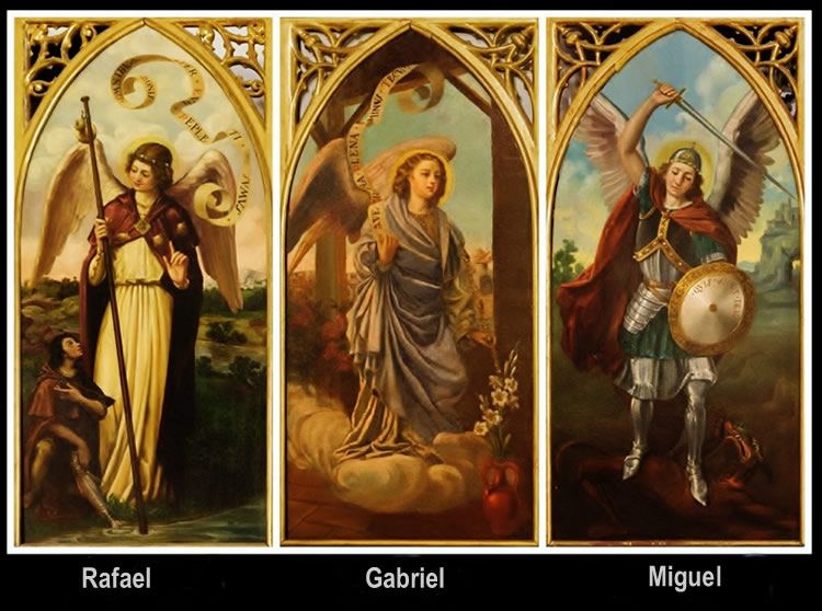 GABRIEL, MIGUEL e RAFAEL - Santos Arcanjos