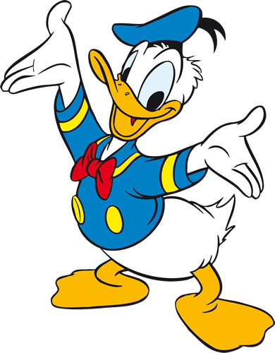 O DONALD, o PATO        nasceu há 86 anos