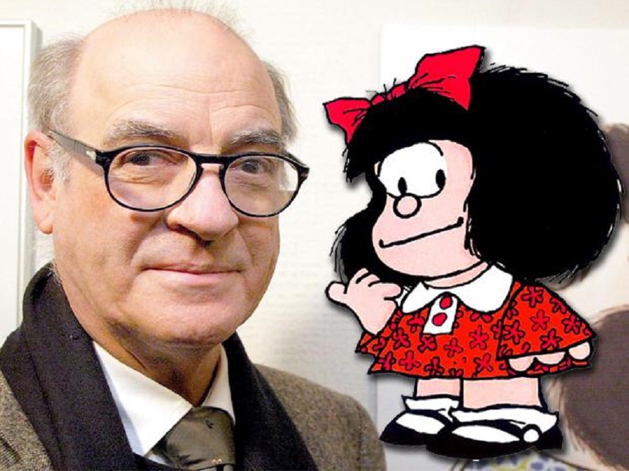 MAFALDA, a contestária             – QUINO morreu hoje