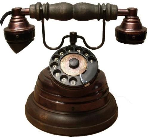 O TELETROFONE de Meuci pai do telefone de Bell