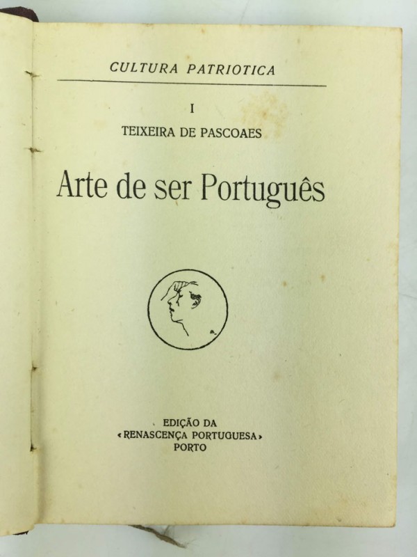 TEIXEIRA DE PASCOAES – “A Arte de Ser Português”