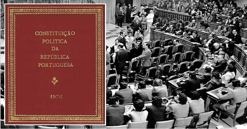 CONSTITUIÇÃO PORTUGUESA                                        desde 1976 a defender-nos