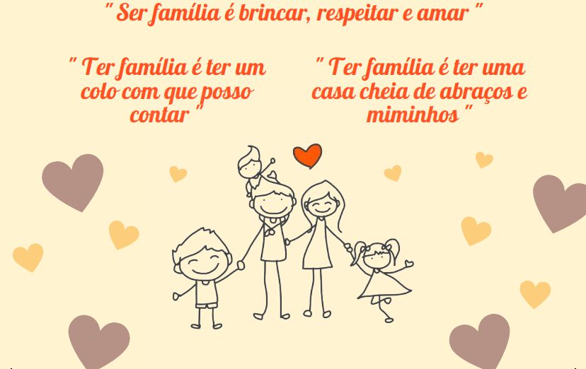 F A M Í L I A                                                                                      – no dia que acabar o mundo morre